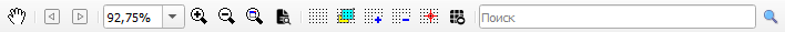 панель инструментов Вид